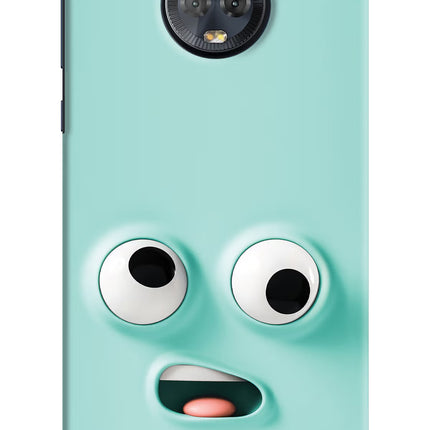 Funny Cartoon Moto G6 Hard Case Back Cover by Casekaro
