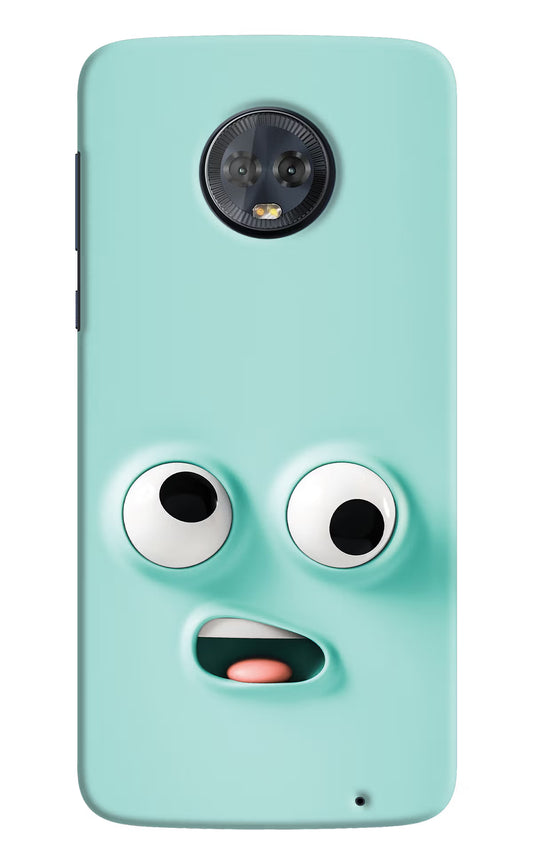Funny Cartoon Moto G6 Hard Case Back Cover by Casekaro