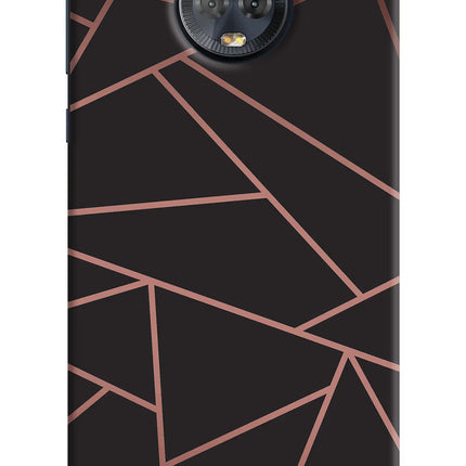 Geometric Pattern Moto G6 Hard Case Back Cover by Casekaro