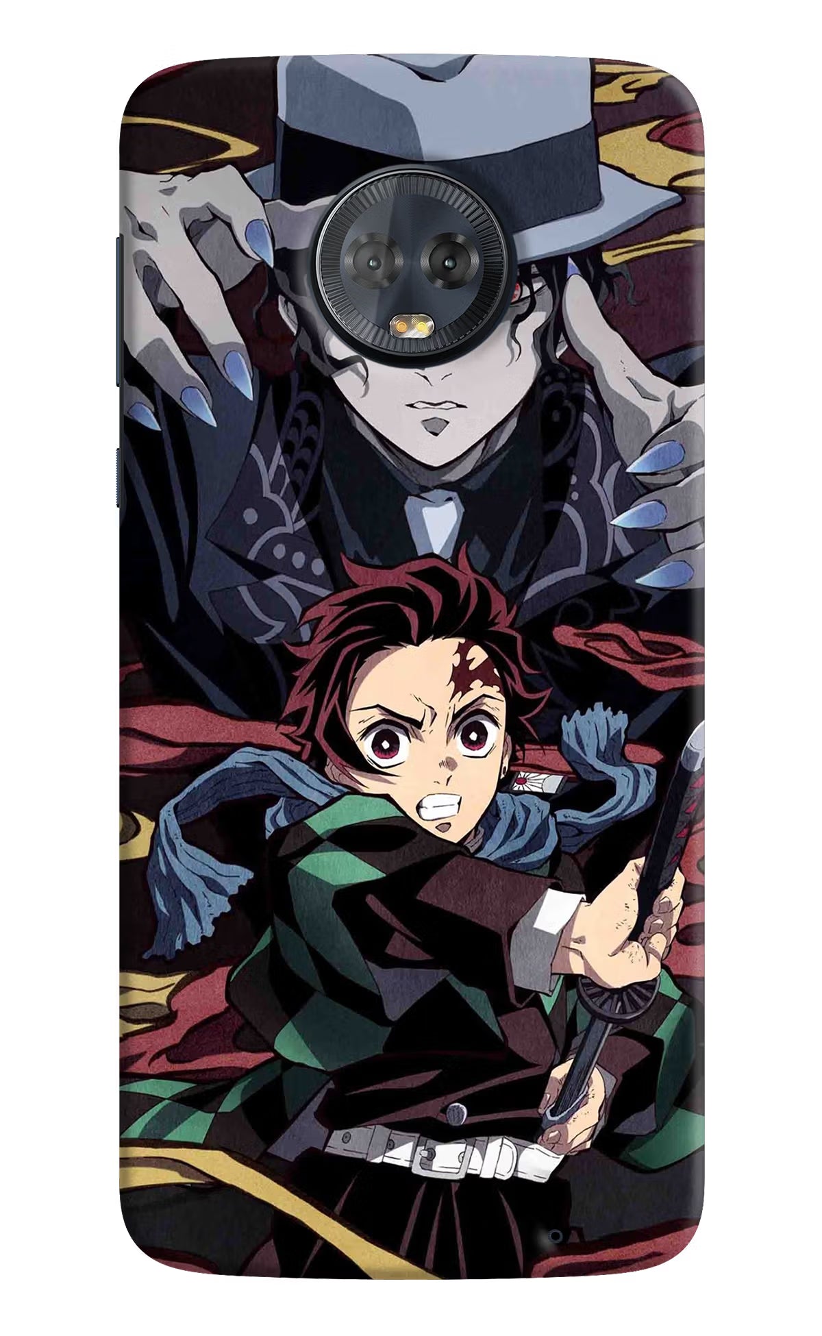 Demon Slayer Moto G6 Hard Case Back Cover by Casekaro