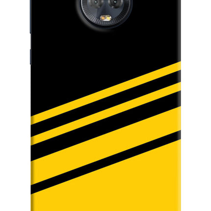 Yellow Shades Moto G6 Hard Case Back Cover by Casekaro