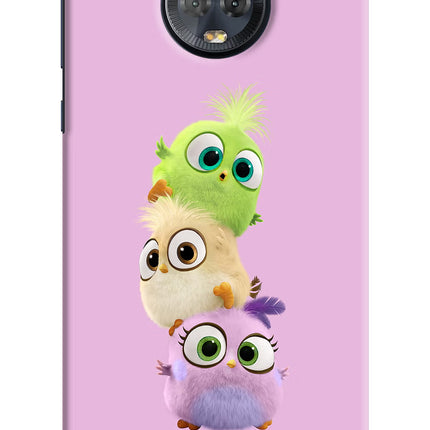 Cute Little Birds Moto G6 Hard Case Back Cover by Casekaro
