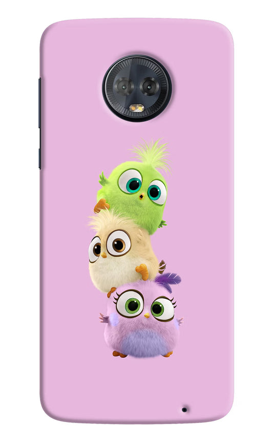Cute Little Birds Moto G6 Hard Case Back Cover by Casekaro