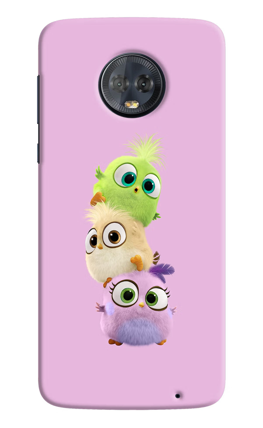 Cute Little Birds Moto G6 Back Cover, Hard case