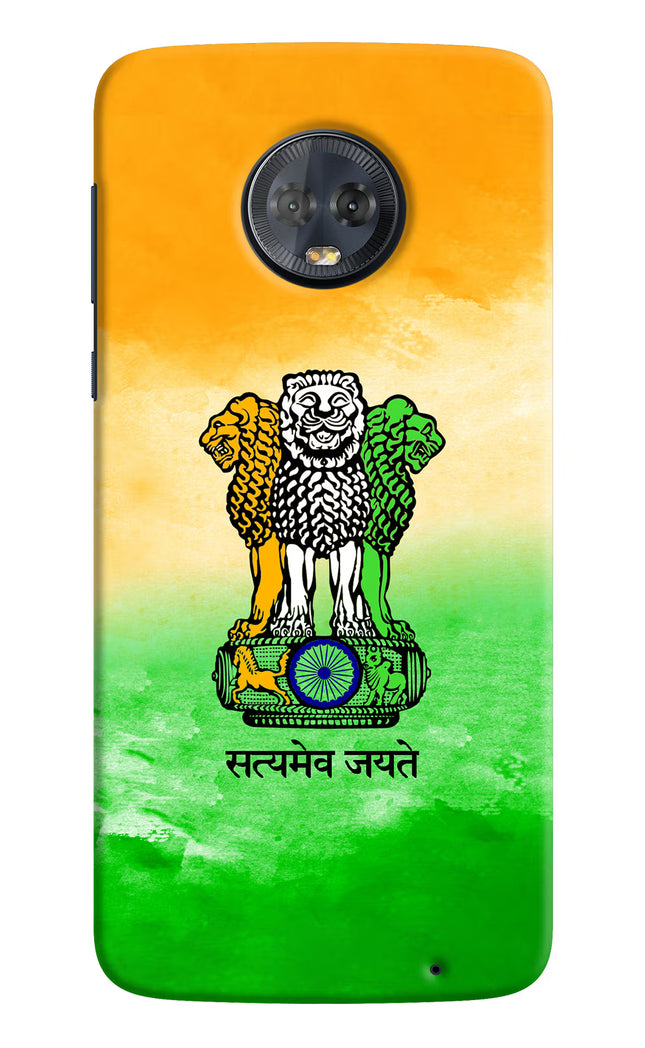 Satyamev Jayate Flag Moto G6 Hard Case Back Cover by Casekaro