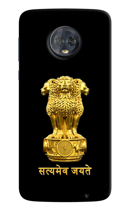 Satyamev Jayate Golden Moto G6 Hard Case Back Cover by Casekaro