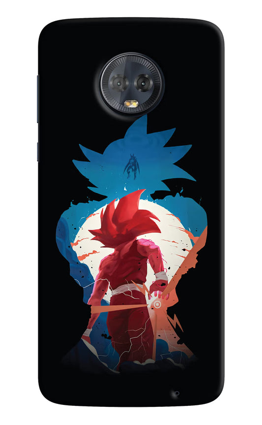 Goku Moto G6 Hard Case Back Cover by Casekaro