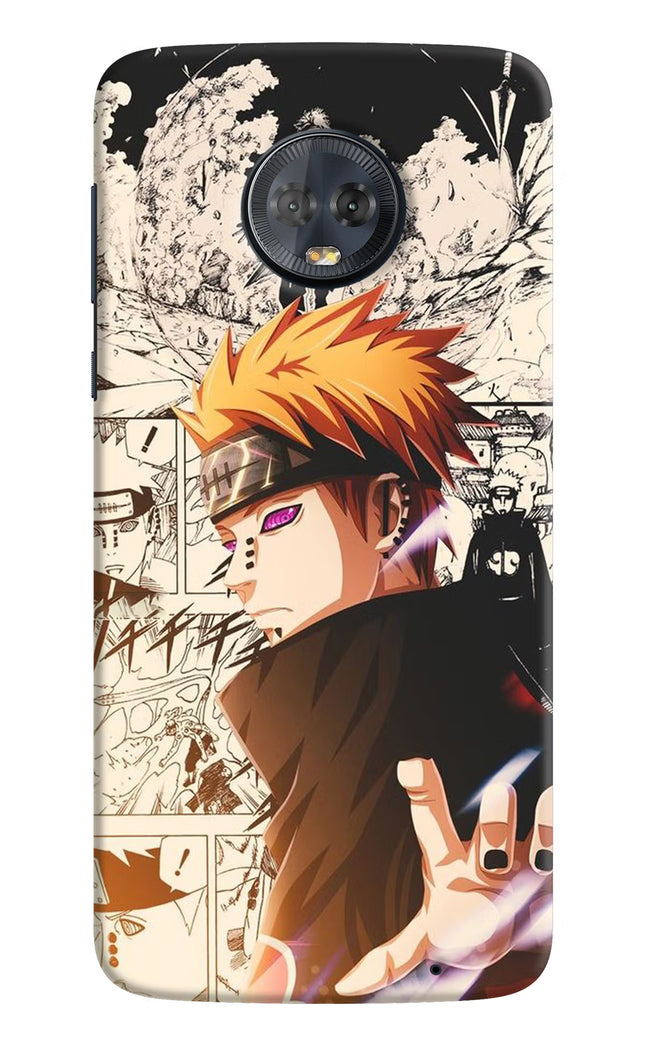 Pain Anime Moto G6 Hard Case Back Cover by Casekaro
