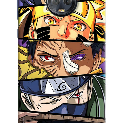 Naruto Character Moto G6 Hard Case Back Cover by Casekaro