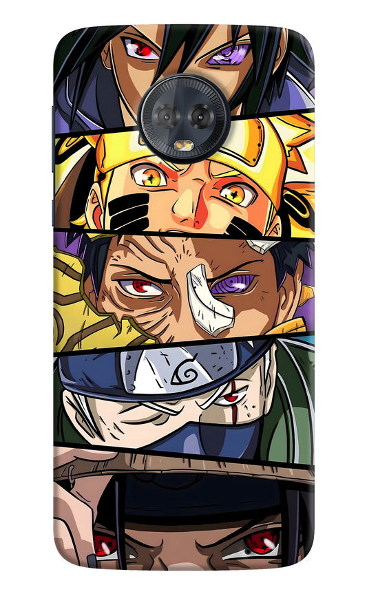 Naruto Character Moto G6 Hard Case Back Cover by Casekaro