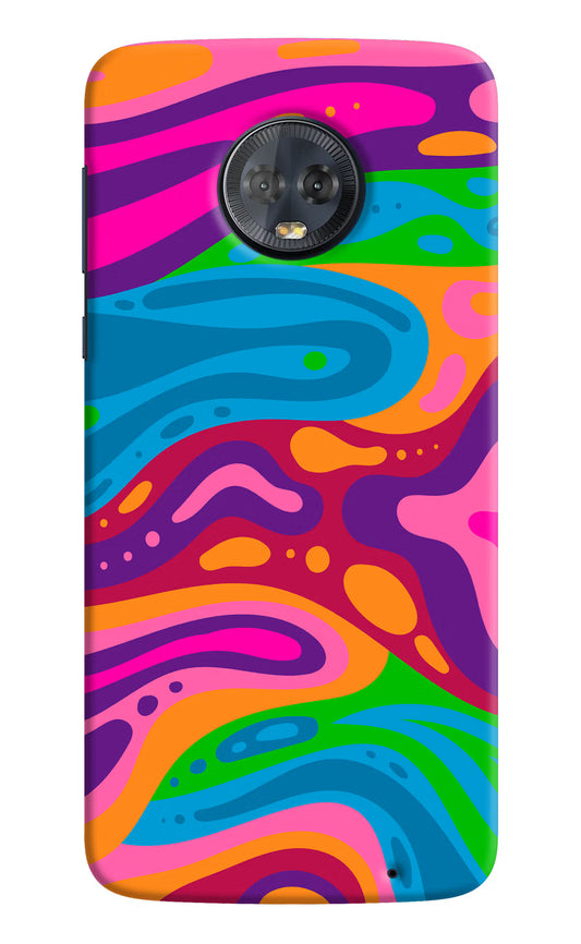 Trippy Pattern Moto G6 Hard Case Back Cover by Casekaro