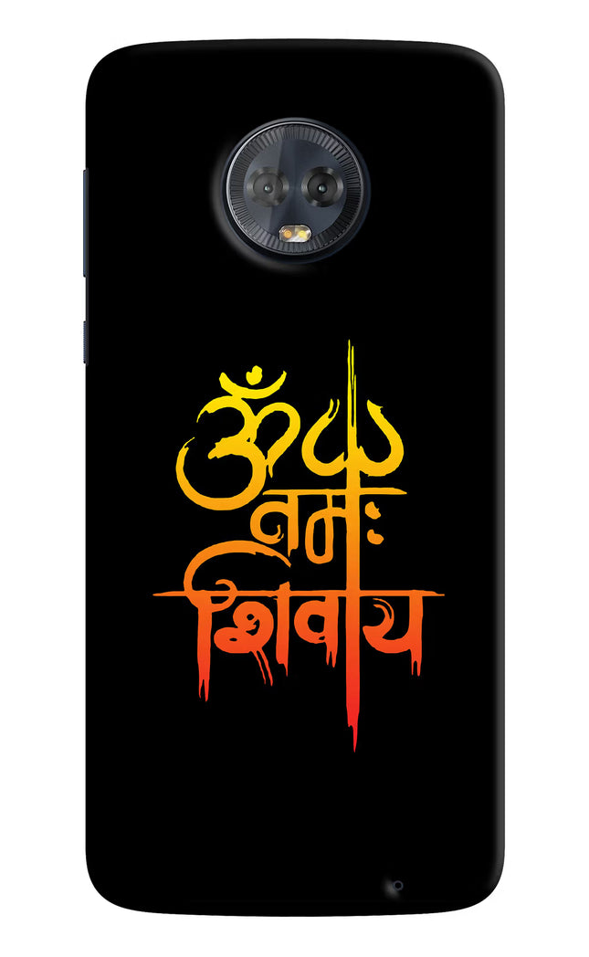 Om Namah Shivay Moto G6 Hard Case Back Cover by Casekaro