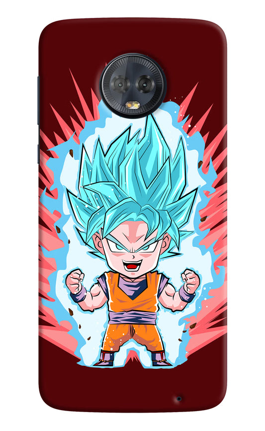 Goku Little Moto G6 Hard Case Back Cover by Casekaro