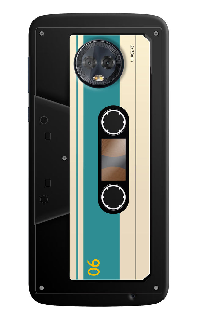 Cassette Moto G6 Hard Case Back Cover by Casekaro
