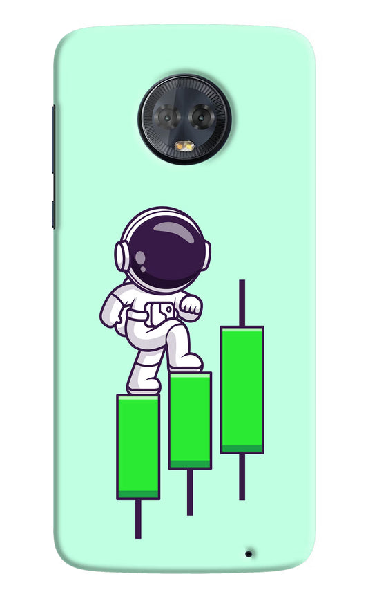 Astronaut Trader Moto G6 Hard Case Back Cover by Casekaro