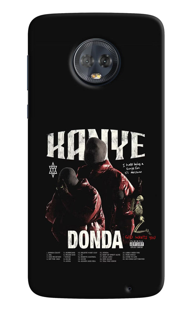 Donda Kanye West Moto G6 Hard Case Back Cover by Casekaro