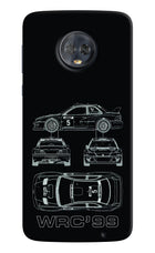 WRC'99 Moto G6 Hard Case Back Cover by Casekaro