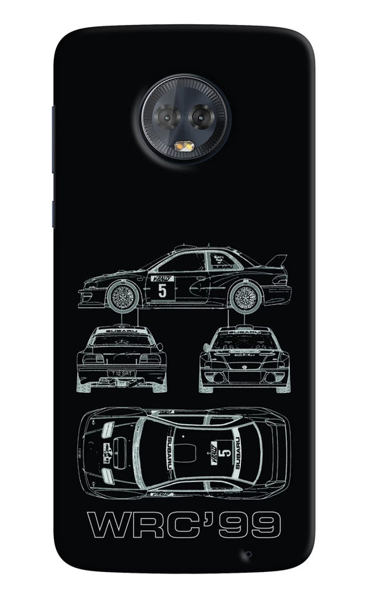 WRC'99 Moto G6 Hard Case Back Cover by Casekaro