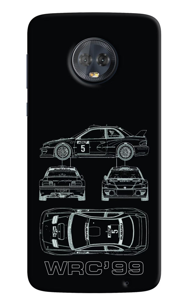 WRC'99 Moto G6 Hard Case Back Cover by Casekaro