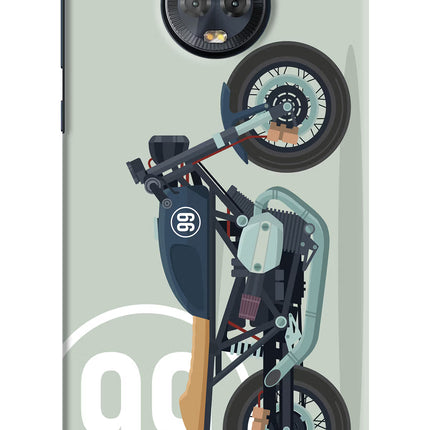 Classic Cafe Racer 99 Moto G6 Hard Case Back Cover by Casekaro