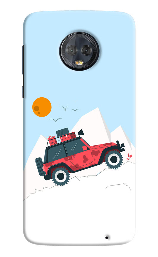 Mountain Trail Beast Moto G6 Hard Case Back Cover by Casekaro