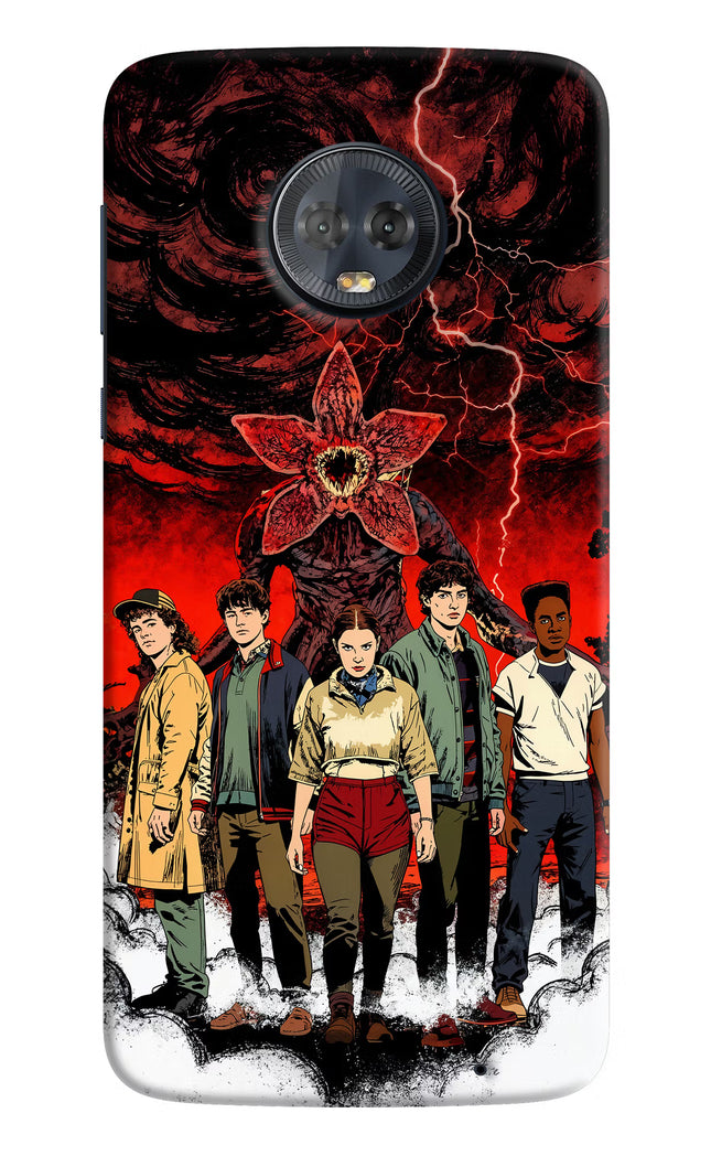 Ordinary Things Characters Moto G6 Hard Case Back Cover by Casekaro