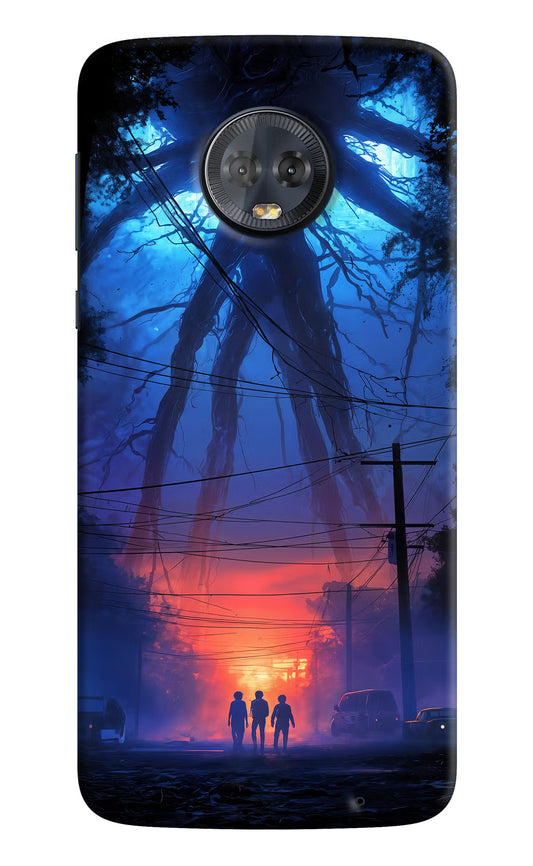 Ordinary Things Shadow Moto G6 Hard Case Back Cover by Casekaro