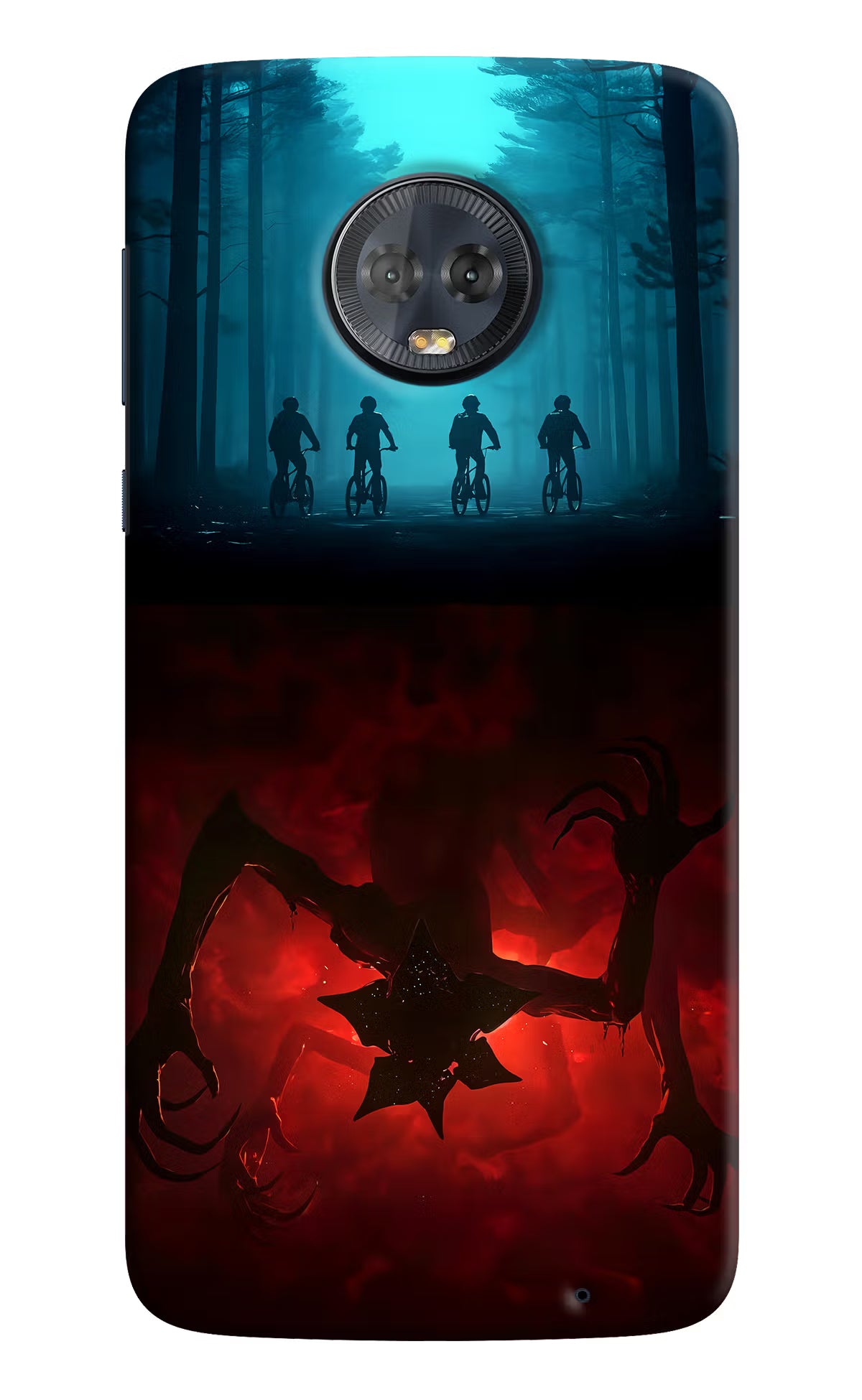 Ordinary Things Downside Up Moto G6 Hard Case Back Cover by Casekaro