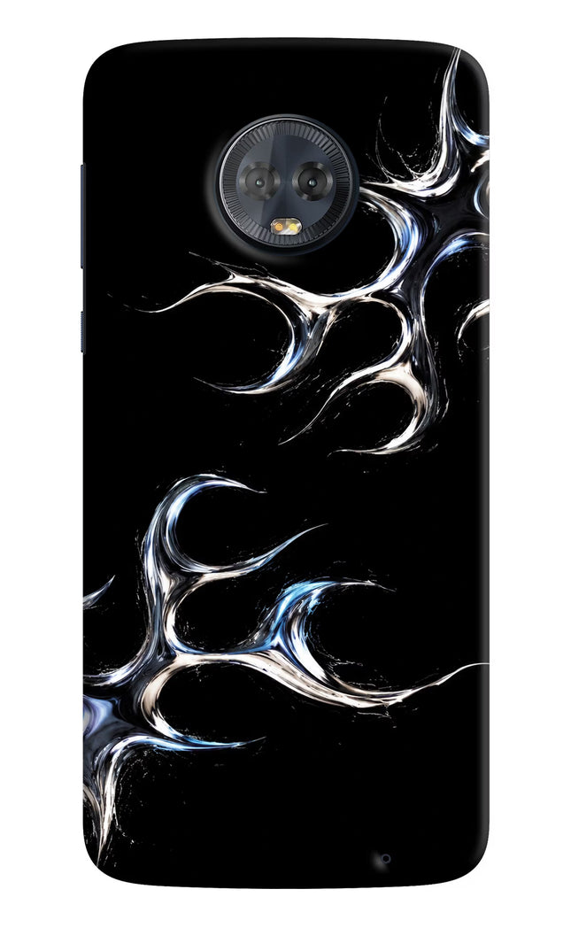 Chrome Tribal Moto G6 Hard Case Back Cover by Casekaro