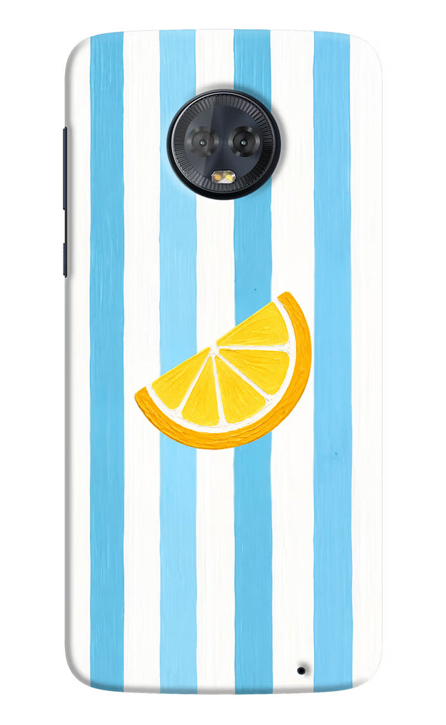 Summer Lemon Moto G6 Hard Case Back Cover by Casekaro