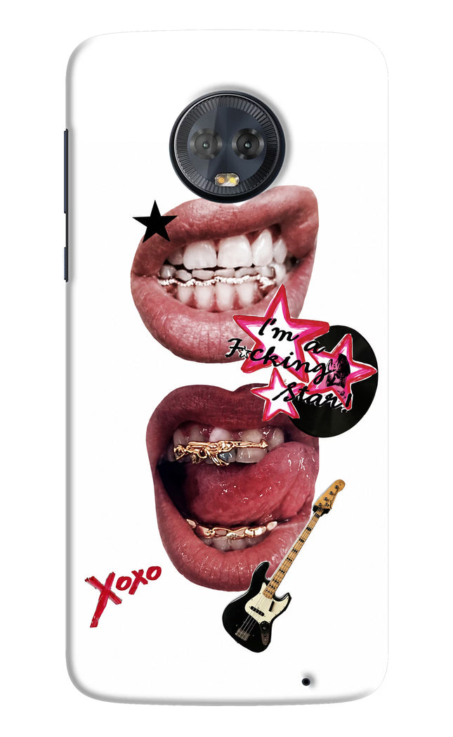 Rockstar Moto G6 Hard Case Back Cover by Casekaro