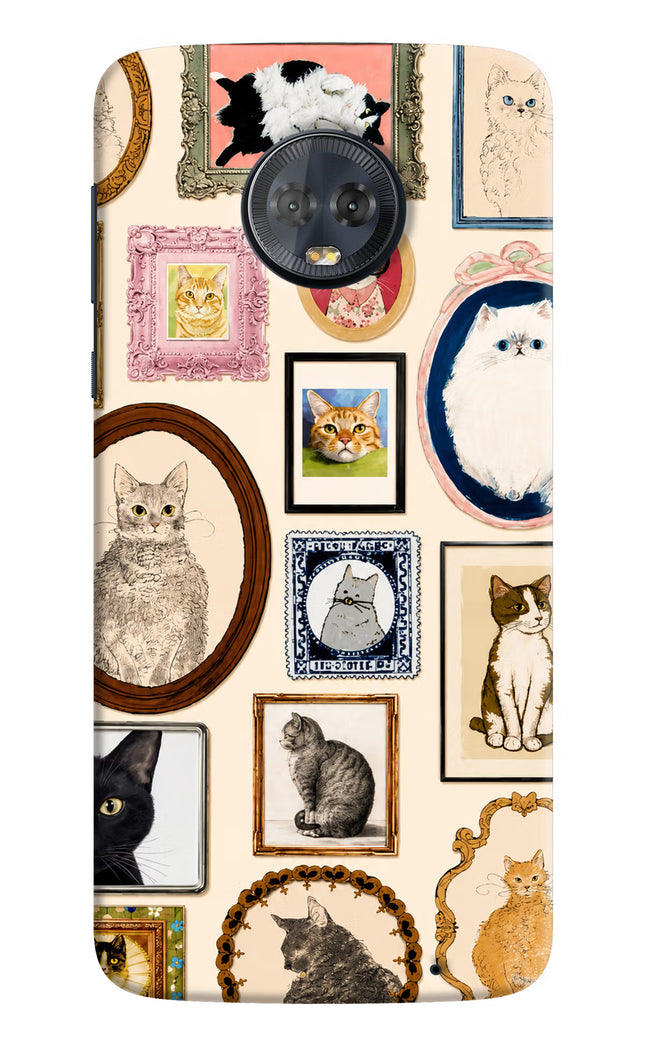 Mirror Cats Moto G6 Hard Case Back Cover by Casekaro
