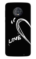 Love Line Moto G6 Hard Case Back Cover by Casekaro
