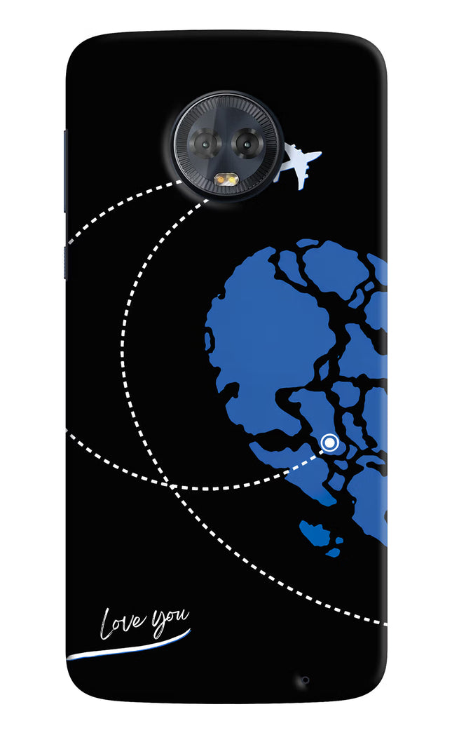 Love Orbit Moto G6 Hard Case Back Cover by Casekaro