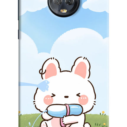 Bunny Treat Moto G6 Hard Case Back Cover by Casekaro