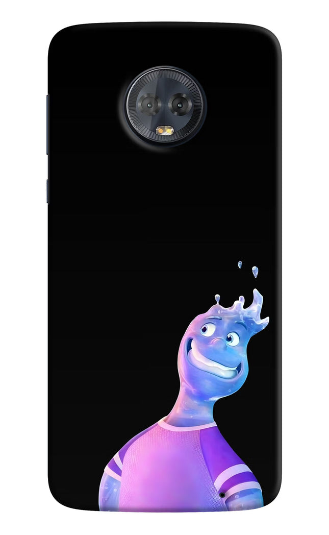 Wade Wave Moto G6 Hard Case Back Cover by Casekaro