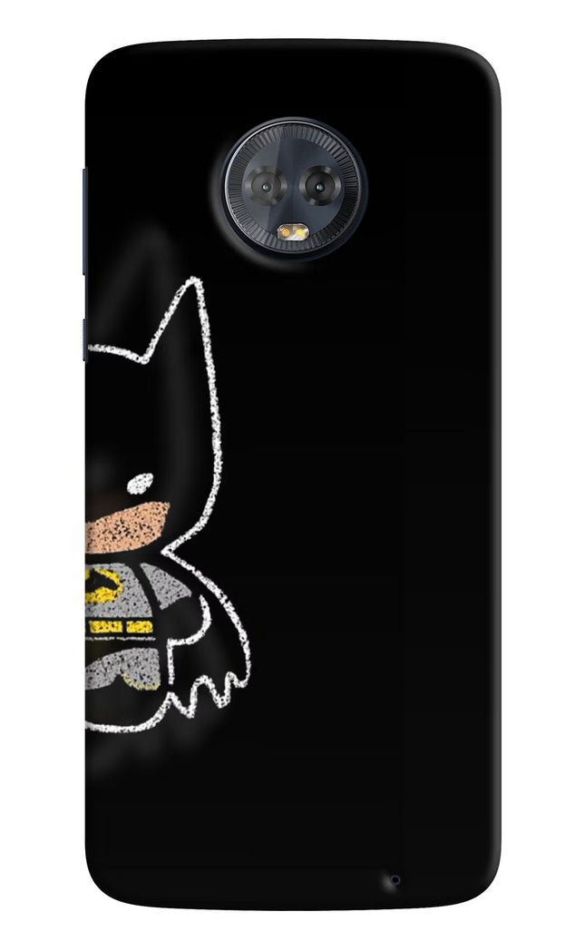 Bat Kitty Moto G6 Hard Case Back Cover by Casekaro