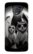 Hood Cats Moto G6 Hard Case Back Cover by Casekaro