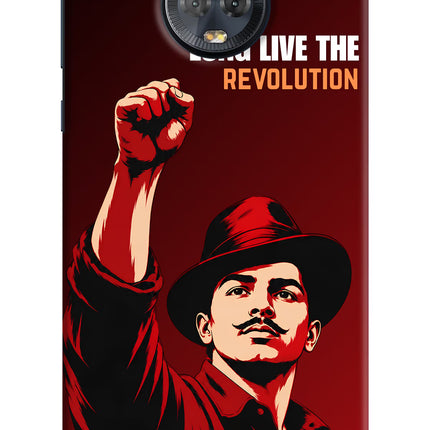 Bhagat Singh Revolution Moto G6 Back Cover