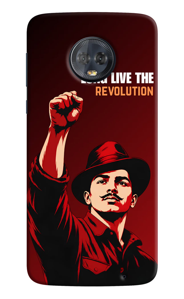 Bhagat Singh Revolution Moto G6 Back Cover