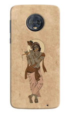 Krishna Moto G6 Hard Case Back Cover by Casekaro