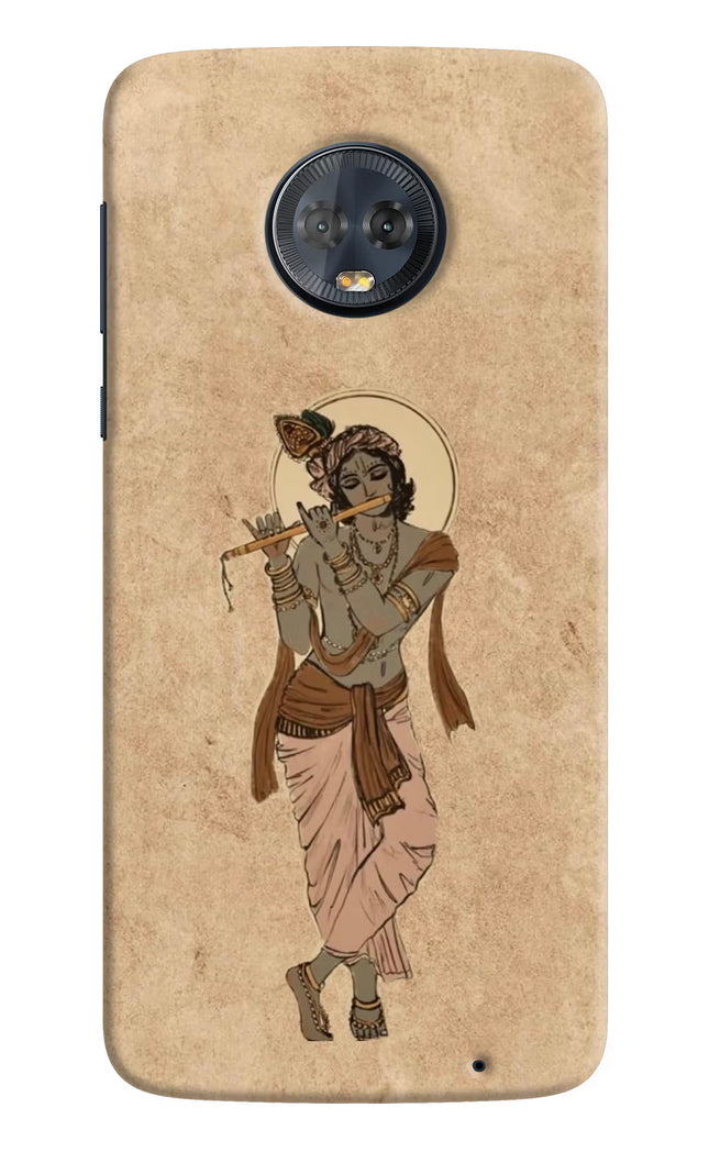 Krishna Moto G6 Hard Case Back Cover by Casekaro