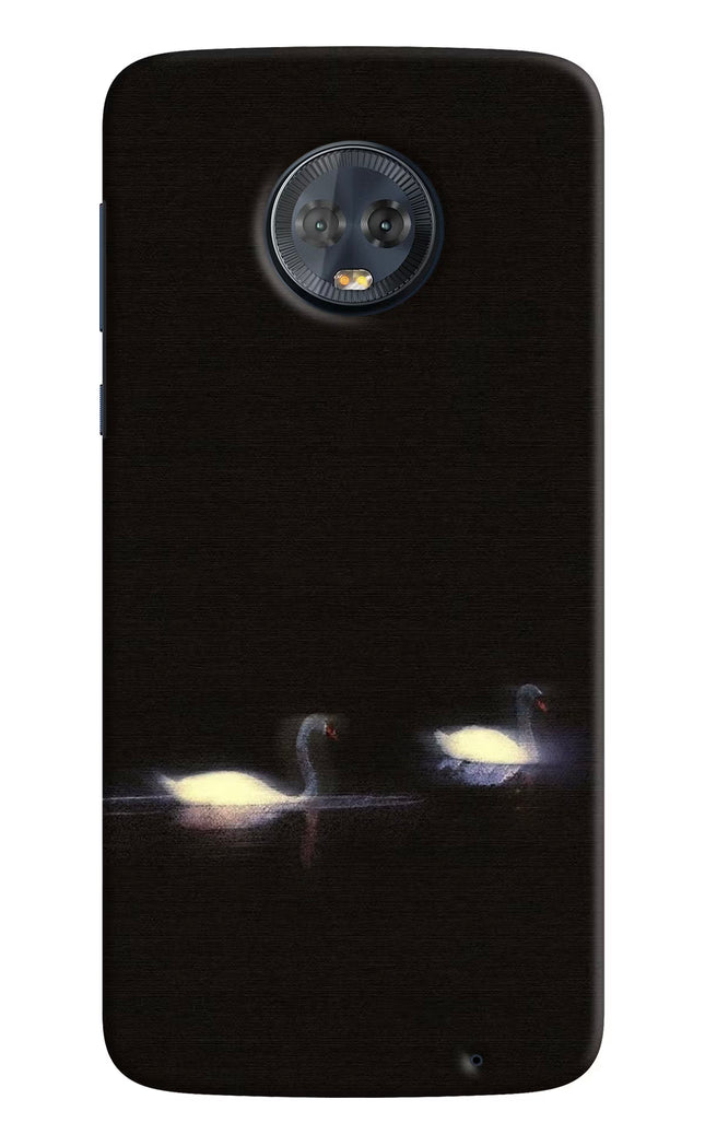 Silent Swans Moto G6 Hard Case Back Cover by Casekaro