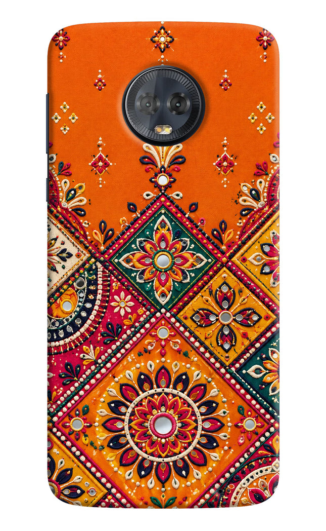 Kutch Glow Moto G6 Hard Case Back Cover by Casekaro