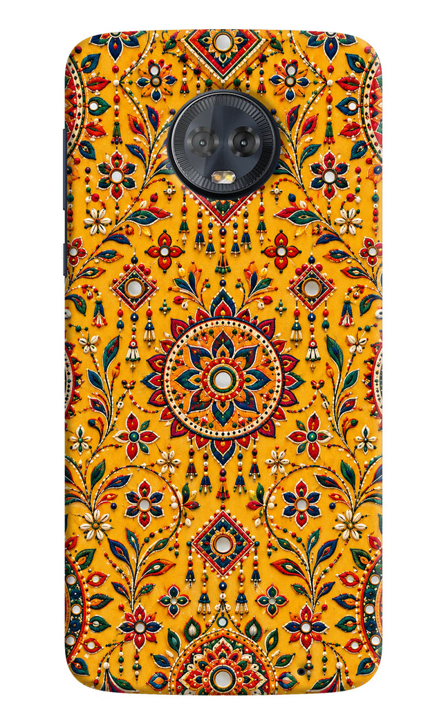 Sunlit Aura Moto G6 Hard Case Back Cover by Casekaro