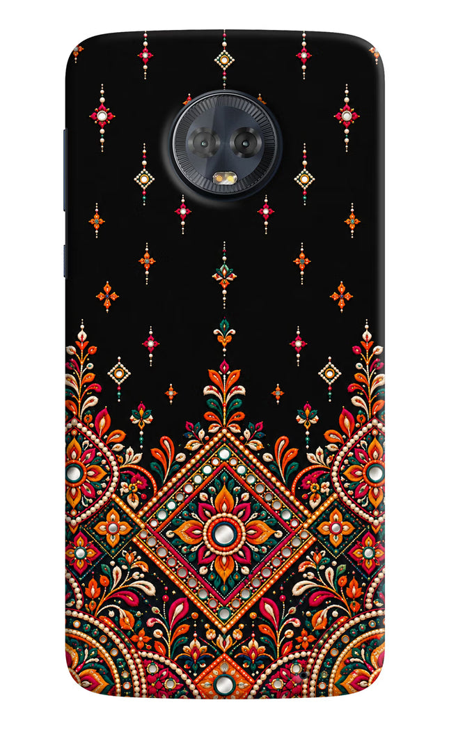 Noir Mehfil Moto G6 Hard Case Back Cover by Casekaro