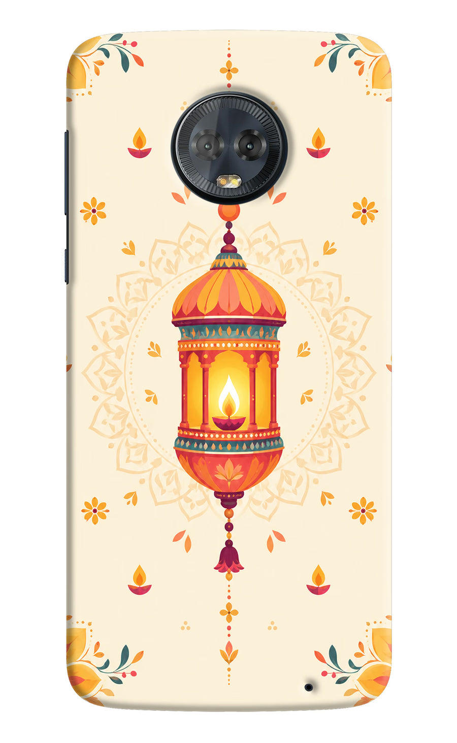 Golden Lantern Moto G6 Back Cover, Hard case