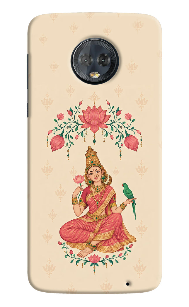 Goddess Lakshmi Moto G6 Hard Case Back Cover by Casekaro