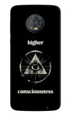 Illuminati Eye Moto G6 Hard Case Back Cover by Casekaro