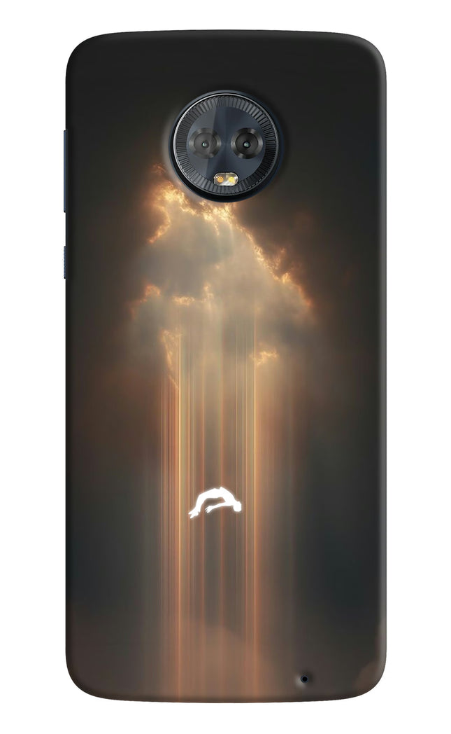 Heavenly Beam Moto G6 Hard Case Back Cover by Casekaro